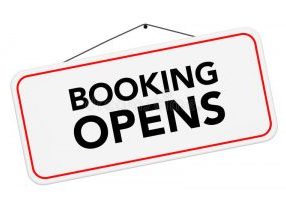 bookings open